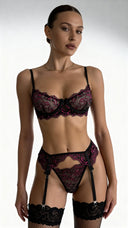 Rose Nocturne – Dessous-Set