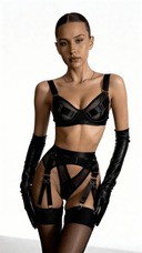 Rivet Noir – Dessous-Set