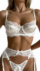 Satineleganz – Dessous-Set