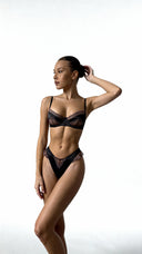 Velours Noir – Dessous-Set