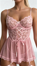 Lucia Babydoll Rosa