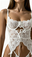 Éclat Blanc – Dessous-Set
