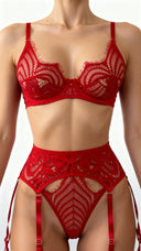 Rouge Hypnotique – Dessous-Set